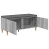 Banc d'entrée avec coussin Gris Sonoma 100 x 38 x 46 cm 536719536719