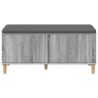 Banc d'entrée avec coussin Gris Sonoma 100 x 38 x 46 cm 536719536719