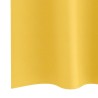 Rideaux occultants avec anneaux 2 pcs Jaune moutarde 536720536720