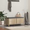 Banc d'entrée avec coussin Chêne Sonoma 100 x 38 x 46 cm 536725536725