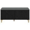 Banc d'entrée avec coussin Chêne Noir 100 x 38 x 46 cm 536726536726