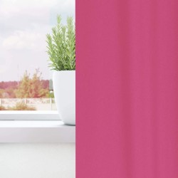 Rideaux occultants avec anneaux 2 pcs Rose vif 260 x 140 cm 536732536732