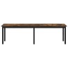banc Chêne Fumé 160 x 35 x 45 cm Bois d'ingénierie 536737536737