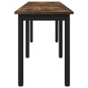 banc Chêne Fumé 160 x 35 x 45 cm Bois d'ingénierie 536737536737