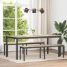 banc Sonoma 160 x 35 x 45 cm Bois d'ingénierie 536738536738