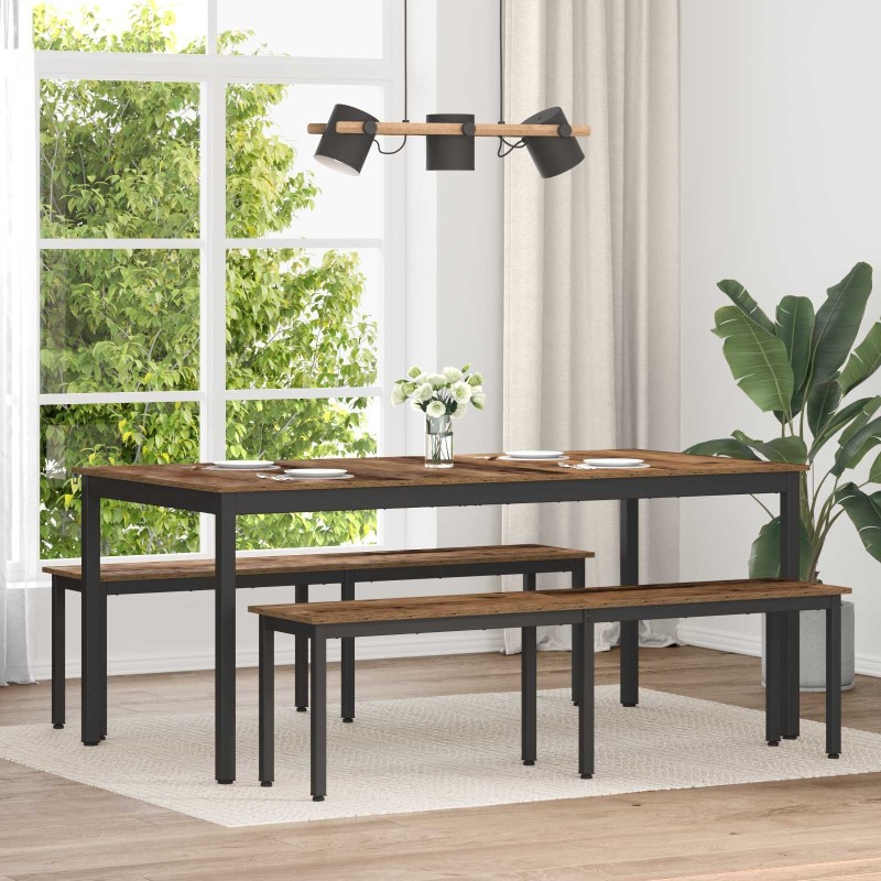 banc Bois ancien 160 x 35 x 45 cm Bois d'ingénierie 536740536740