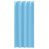Rideaux occultants avec anneaux 2 pcs Bleu clair 245 x 140 cm 536751536751