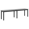 banc Gris Sonoma 160 x 35 x 45 cm Bois d'ingénierie 536755536755