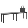 banc Gris Sonoma 160 x 35 x 45 cm Bois d'ingénierie 536755536755