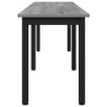banc Gris Sonoma 160 x 35 x 45 cm Bois d'ingénierie 536755536755