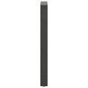 Pieds de table de bar Anthracite 2 pièces 40 x (90-91) cm Acier 536757536757