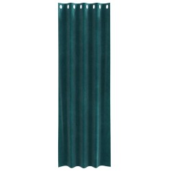 Rideaux occultants 2 pcs Vert foncé 140 x 245 cm Velours 536758536758