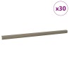 Nez de marche 30 pcs Champagne 67 x 3 x 2 cm Aluminium 536761536761