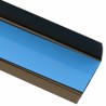 Nez de marche 30 pcs Marron 67 x 3.5 x 3 cm Aluminium 536766536766