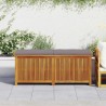 Boîte à coussins d'extérieur 150x50x60,5cm bois massif d'acacia 536770536770