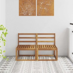 2 Pièce Sofa de milieu extérieur Bois d'Acacia Massif Naturel 536774536774