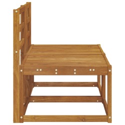 2 Pièce Sofa de milieu extérieur Bois d'Acacia Massif Naturel 536774536774