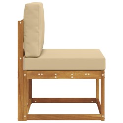 Sofa de milieu extérieur Bois d'Acacia Massif 536775536775