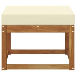 Pouf d'Extérieur Bois d'Acacia Massif Naturel 536778536778