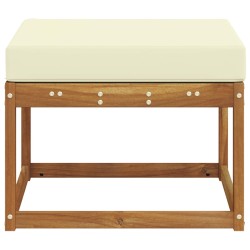 Pouf d'Extérieur Bois d'Acacia Massif Naturel 536778536778