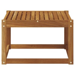 Table de jardin Bois d'Acacia Massif Naturel 59 x 59 x 37 cm 536782536782