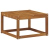 Table de jardin Bois d'Acacia Massif Naturel 59 x 59 x 37 cm 536782536782
