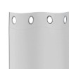Rideaux occultants avec anneaux 2 pcs Gris pâle 260 x 140 cm 536787536787