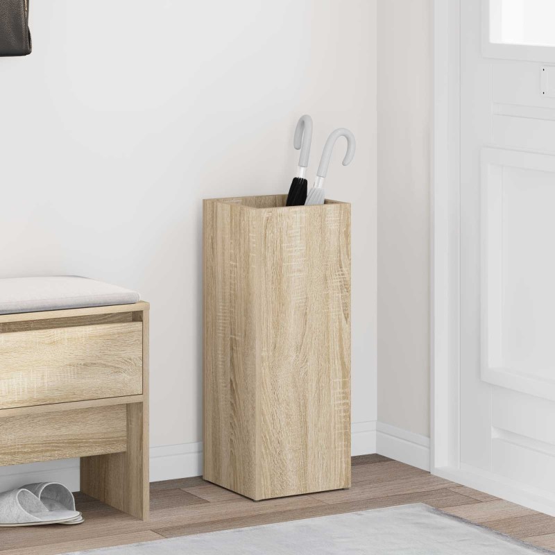 Porte-parapluie avec stockage Chêne Sonoma 25 x 24,5 x 64 cm 536793536793