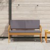 Banc de jardin Huile Naturelle Bois d'Acacia Massif 536795536795