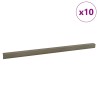 Nez de marche 10 pcs Champagne 67 x 3.5 x 3 cm Aluminium 536799536799