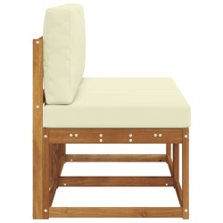 2 Pièce Sofa de milieu extérieur Bois d'Acacia Massif 536805536805