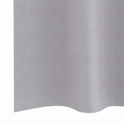 Rideaux occultants avec anneaux 2 pcs Gris métal 225 x 140 cm 536807536807