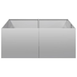 Jardinière 100x100x40 cm acier galvanisé 536820536820
