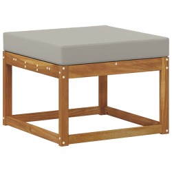 Pouf d'Extérieur Bois d'Acacia Massif Naturel 536832536832