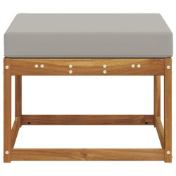 Pouf d'Extérieur Bois d'Acacia Massif Naturel 536832536832