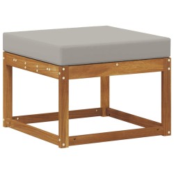 Pouf d'Extérieur Bois d'Acacia Massif Naturel 536832536832