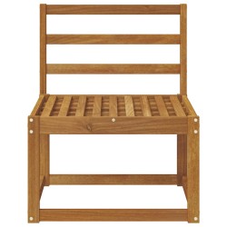 Sofa de milieu extérieur Bois d'Acacia Massif Naturel 536833536833