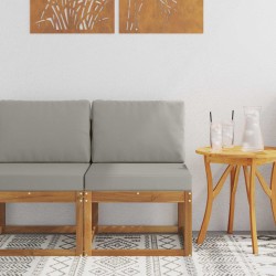 Sofa de milieu extérieur Bois d'Acacia Massif 536834536834