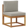 Sofa de milieu extérieur Bois d'Acacia Massif 536834536834