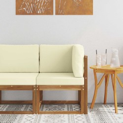 Canapé d'angle extérieur Bois d'Acacia Massif 536838536838