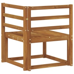 Canapé d'angle extérieur Bois d'Acacia Massif Naturel 536839536839