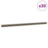 Nez de marche 30 pcs Marron 67 x 3 x 2 cm Aluminium 536845536845