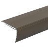 Nez de marche 30 pcs Marron 67 x 3 x 2 cm Aluminium 536845536845
