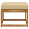Pouf d'Extérieur Bois d'Acacia Massif Naturel 536847536847
