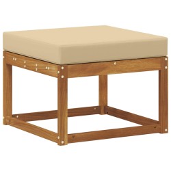 Pouf d'Extérieur Bois d'Acacia Massif Naturel 536847536847