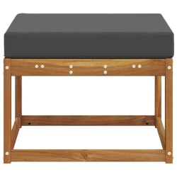 Pouf d'Extérieur Bois d'Acacia Massif Naturel 536848536848