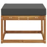 Pouf d'Extérieur Bois d'Acacia Massif Naturel 536848536848