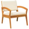 Chaise de jardin 2 pcs Huile Naturelle Bois d'Acacia Massif 536852536852