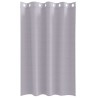 Rideaux occultants avec anneaux 2 pcs Gris métal 175 x 140 cm 536853536853