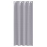 Rideaux occultants avec anneaux 2 pcs Gris métal 245 x 140 cm 536854536854